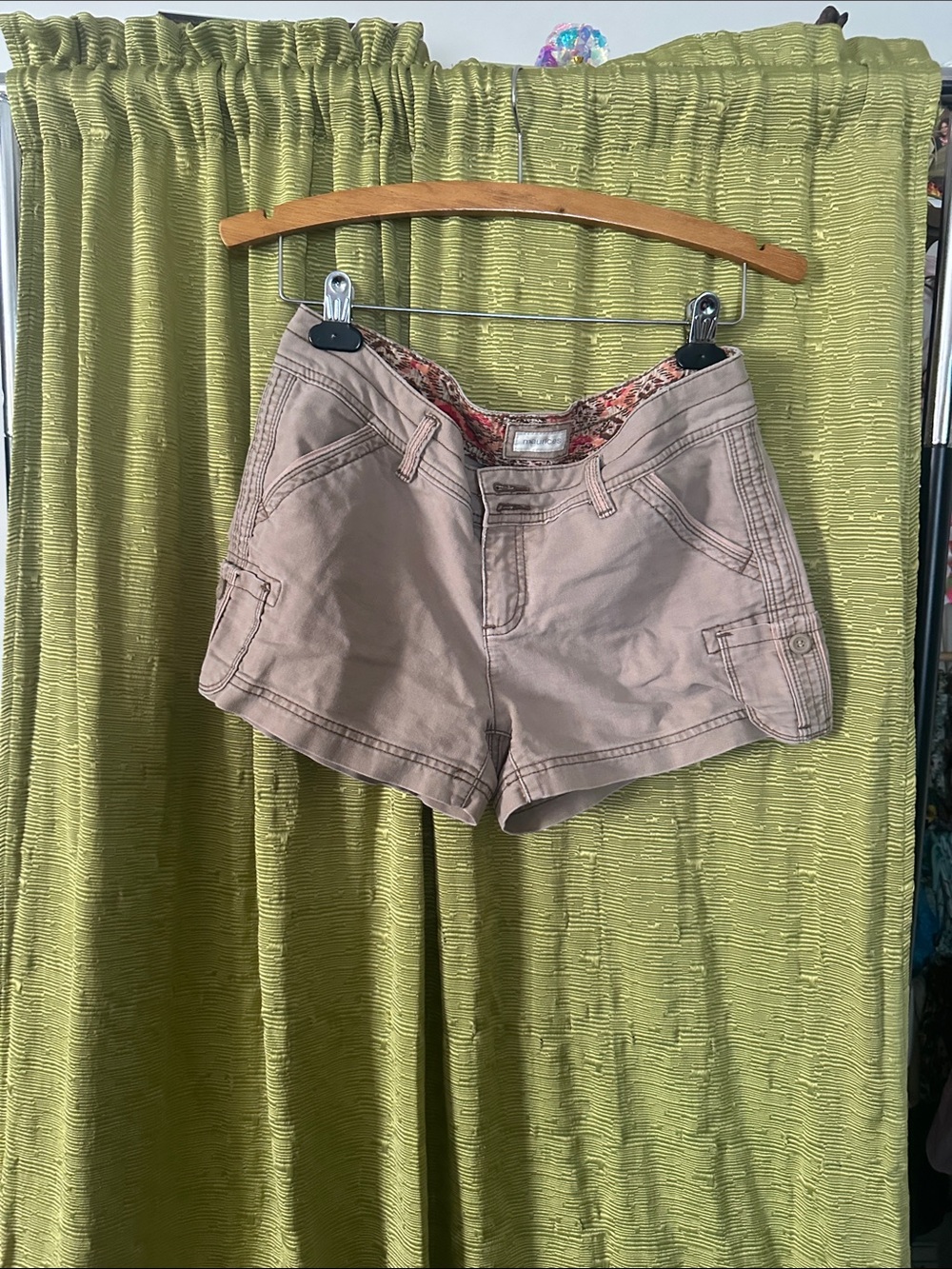 Maurices Khaki Tan Jean Cargo Shorts
